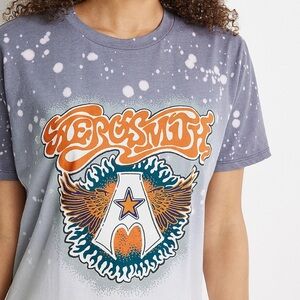 Graphic Aerosmith Oversized T-Shirt Grunge Y2K